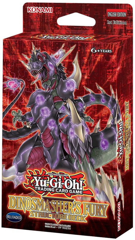 Dinosmasher's Fury Structure Deck [1st Edition] - Structure Deck: Dinosmasher's Fury YuGiOh trading card