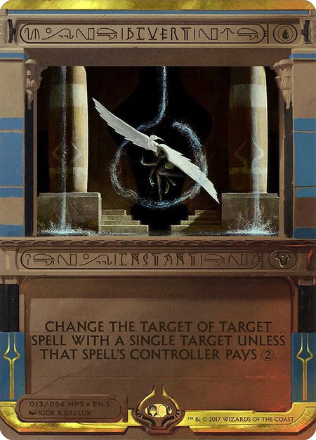 Divert - Masterpiece Series: Amonkhet Invocations Magic: The Gathering trading card
