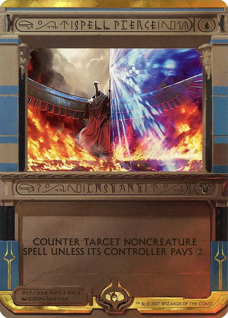 Spell Pierce - Masterpiece Series: Amonkhet Invocations Magic: The Gathering trading card