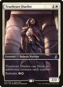 Trueheart Duelist - Game Day & Store Championship Promos (GAME) #35 - Uncommon Magic: The Gathering Trading Card