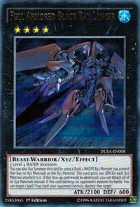 Full Armored Black Ray Lancer - Duelist Saga (DUSA) #DUSA-EN008 - Ultra Rare YuGiOh Trading Card