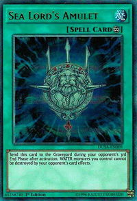 Sea Lord's Amulet - Duelist Saga (DUSA) #DUSA-EN009 - Ultra Rare YuGiOh Trading Card