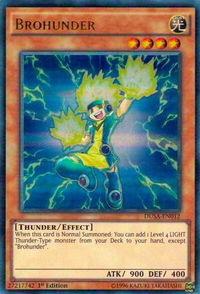 Brohunder - Duelist Saga (DUSA) #DUSA-EN012 - Ultra Rare YuGiOh Trading Card