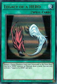 Legacy of a HERO - Duelist Saga (DUSA) #DUSA-EN019 - Ultra Rare YuGiOh Trading Card