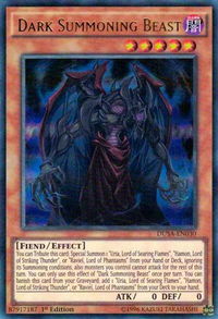 Dark Summoning Beast - Duelist Saga (DUSA) #DUSA-EN030 - Ultra Rare YuGiOh Trading Card