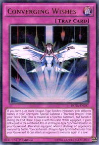 Converging Wishes - Duelist Saga (DUSA) #DUSA-EN037 - Ultra Rare YuGiOh Trading Card