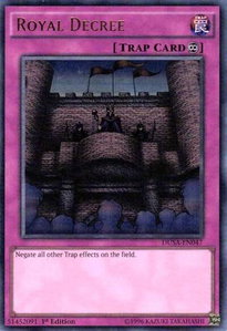 Royal Decree - Duelist Saga (DUSA) #DUSA-EN047 - Ultra Rare YuGiOh Trading Card