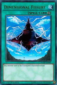 Dimensional Fissure - Duelist Saga (DUSA) #DUSA-EN060 - Ultra Rare YuGiOh Trading Card