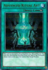 Advanced Ritual Art - Duelist Saga (DUSA) #DUSA-EN063 - Ultra Rare YuGiOh Trading Card