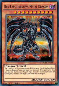 Red-Eyes Darkness Metal Dragon - Duelist Saga (DUSA) #DUSA-EN068 - Ultra Rare YuGiOh Trading Card