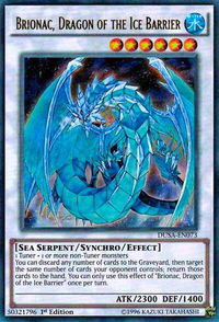 Brionac, Dragon of the Ice Barrier - Duelist Saga (DUSA) #DUSA-EN073 - Ultra Rare YuGiOh Trading Card