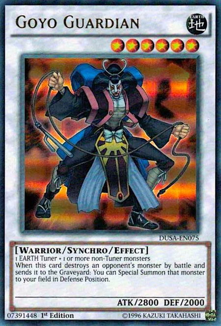 Goyo Guardian - Duelist Saga YuGiOh trading card