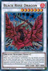 Black Rose Dragon - Duelist Saga (DUSA) #DUSA-EN077 - Ultra Rare YuGiOh Trading Card