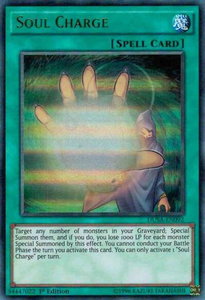 Soul Charge - Duelist Saga (DUSA) #DUSA-EN092 - Ultra Rare YuGiOh Trading Card