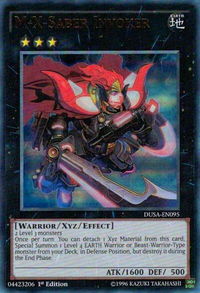 M-X-Saber Invoker - Duelist Saga (DUSA) #DUSA-EN095 - Ultra Rare YuGiOh Trading Card