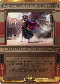 Hazoret the Fervent - Masterpiece Series: Amonkhet Invocations (MPS2) #27 - Mythic Magic: The Gathering Trading Card