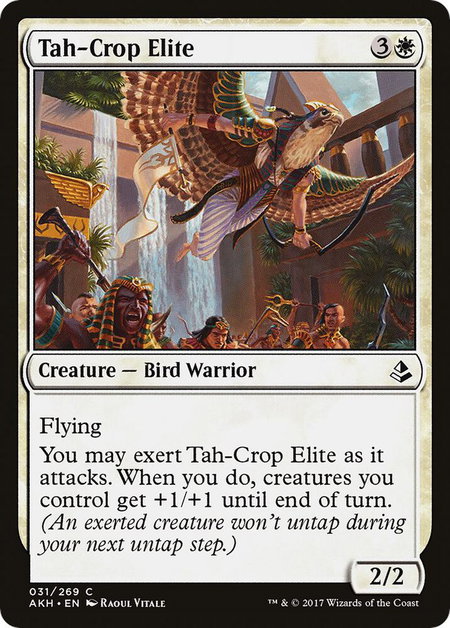 Tah-Crop Elite - Amonkhet Magic: The Gathering trading card
