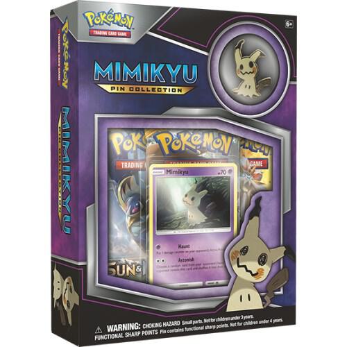 Mimikyu Pin Collection - SM Base Set Pokémon trading card