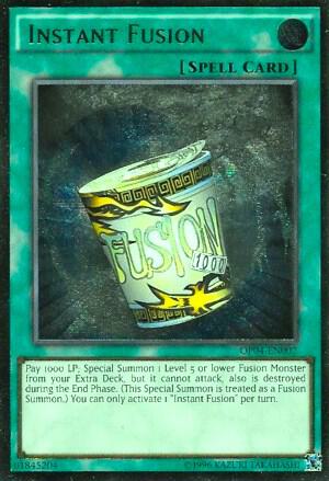 Instant Fusion (UTR) trading card from OTS Tournament Pack 4 Instant Fusion (UTR) - OTS Tournament Pack 4 YuGiOh trading card