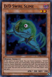D/D Swirl Slime - OTS Tournament Pack 4 (OP04) #OP04-EN009 - Super Rare YuGiOh Trading Card