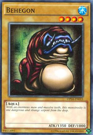 Behegon trading card from OTS Tournament Pack 4 Behegon - OTS Tournament Pack 4 YuGiOh trading card
