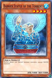 Barrier Statue of the Torrent - OTS Tournament Pack 4 (OP04) #OP04-EN017 - Common / Short Print YuGiOh Trading Card