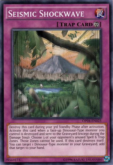 Seismic Shockwave - OTS Tournament Pack 4 YuGiOh trading card