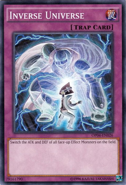 Inverse Universe trading card from OTS Tournament Pack 4 Inverse Universe - OTS Tournament Pack 4 YuGiOh trading card