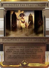 Oketra the True - Masterpiece Series: Amonkhet Invocations (MPS2) #5 - Mythic Magic: The Gathering Trading Card