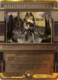 Bontu the Glorified - Masterpiece Series: Amonkhet Invocations (MPS2) #20 - Mythic Magic: The Gathering Trading Card