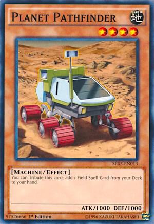 Planet Pathfinder trading card from Structure Deck: Machine Reactor Planet Pathfinder - Structure Deck: Machine Reactor YuGiOh trading card