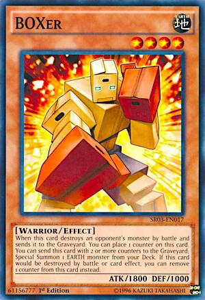 BOXer trading card from Structure Deck: Machine Reactor BOXer - Structure Deck: Machine Reactor YuGiOh trading card