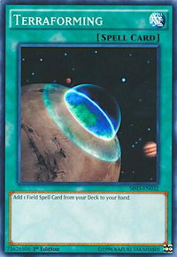 Terraforming - Structure Deck: Machine Reactor (SR03) #SR03-EN032 - Common / Short Print YuGiOh Trading Card