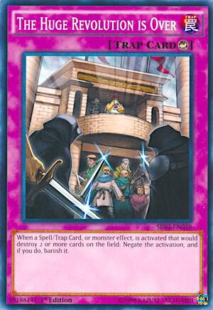 The Huge Revolution is Over - Structure Deck: Machine Reactor YuGiOh trading card