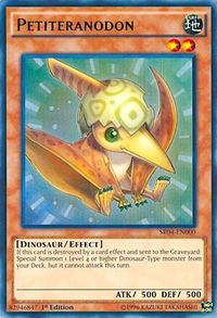 Petiteranodon - Structure Deck: Dinosmasher's Fury (SR04) #SR04-EN000 - Ultra Rare YuGiOh Trading Card