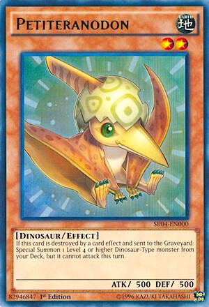 Petiteranodon trading card from Structure Deck: Dinosmasher's Fury Petiteranodon - Structure Deck: Dinosmasher's Fury YuGiOh trading card
