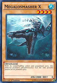 Megalosmasher X - Structure Deck: Dinosmasher's Fury (SR04) #SR04-EN003 - Common / Short Print YuGiOh Trading Card