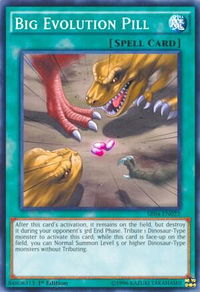 Big Evolution Pill - Structure Deck: Dinosmasher's Fury (SR04) #SR04-EN023 - Common / Short Print YuGiOh Trading Card
