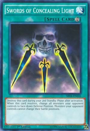 Swords of Concealing Light - Structure Deck: Dinosmasher's Fury YuGiOh trading card