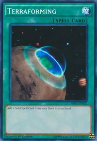 Terraforming - Structure Deck: Dinosmasher's Fury (SR04) #SR04-EN029 - Common / Short Print YuGiOh Trading Card
