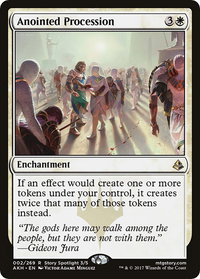 Anointed Procession - Amonkhet (AKH) #2 - Rare Magic: The Gathering Trading Card