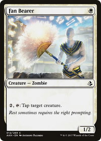 Fan Bearer - Amonkhet (AKH) #12 - Common Magic: The Gathering Trading Card