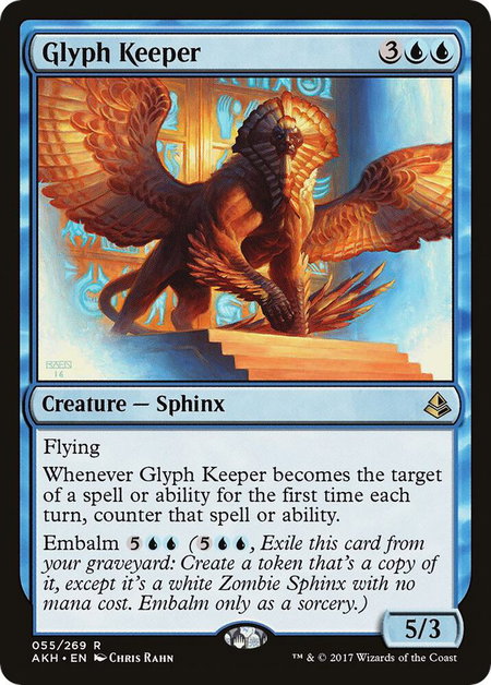 Glyph Keeper - Amonkhet Magic: The Gathering trading card