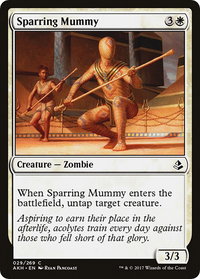 Sparring Mummy - Amonkhet (AKH) #29 - Common Magic: The Gathering Trading Card