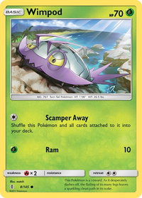Wimpod - SM - Guardians Rising (SM02) #8/145 - Common Pokémon Trading Card