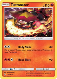 Turtonator - SM - Guardians Rising (SM02) #17/145 - Rare Pokémon Trading Card