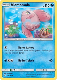Alomomola - SM - Guardians Rising (SM02) #36/145 - Uncommon Pokémon Trading Card