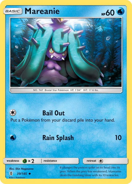 Mareanie - SM - Guardians Rising Pokémon trading card