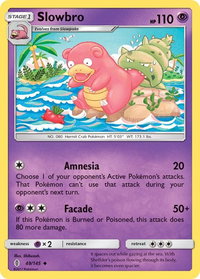 Slowbro - SM - Guardians Rising (SM02) #49/145 - Uncommon Pokémon Trading Card
