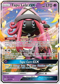Tapu Lele GX - SM - Guardians Rising (SM02) #60/145 - Ultra Rare Pokémon Trading Card